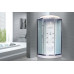 Душевая кабина Royal Bath RB 100HK7-WT-CH 100х100 см, с прозрачными стеклами