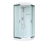 Душевая кабина Royal Bath RB 90HK5-WC-CH 90х90 см, с матовыми стеклами