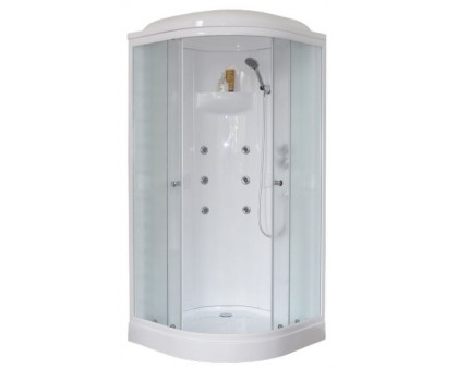 Душевая кабина Royal Bath RB 90HK2-M 90х90 см, с матовыми стеклами