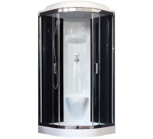 Душевая кабина Royal Bath RB 100HK6-BT-CH 100х100 см, с прозрачными стеклами