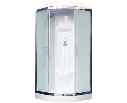 Душевая кабина Royal Bath RB 100HK6-WC-CH 100х100 см, с матовыми стеклами