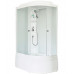 Душевая кабина Royal Bath RB 8120BK4-ММ 120х80 см, с матовыми стеклами, левосторонняя