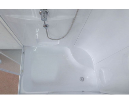 Душевая кабина Royal Bath RB 8120BP1-T 120х80 см, с прозрачными стеклами, левосторонняя