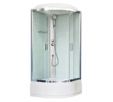 Душевая кабина Royal Bath RB 90CK5-WT-CH 90х90 см, с прозрачными стеклами