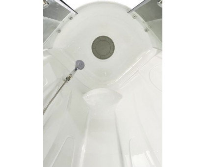 Душевая кабина Royal Bath RB 90BK1-T 90х90 см, с прозрачными стеклами