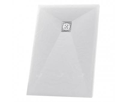 Душевой поддон RGW ST-W 100x120 см, прямоугольный, искусственный камень, белый