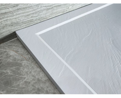 Душевой поддон WeltWasser WW TRS  80 STONE-WT 80х80 см белый с сифоном