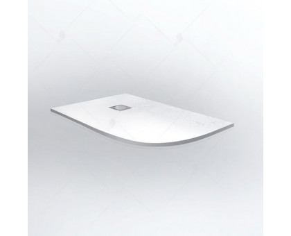 Душевой поддон RGW ST/AL-W 90x120 см, асимметричный, белый