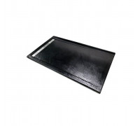 Душевой поддон WeltWasser WW TRS 12080 STONE-BL 120х80 см черный с сифоном