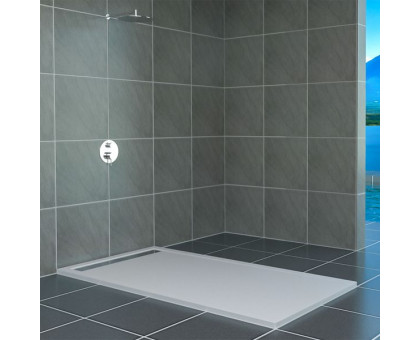 Душевой поддон RGW STM-W 90x120 см, прямоугольный, искусственный камень, белый