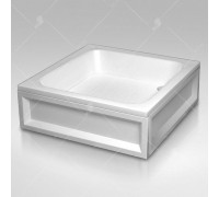 Душевой поддон RGW B/CL-S-A 80x80 см, квадратный, белый