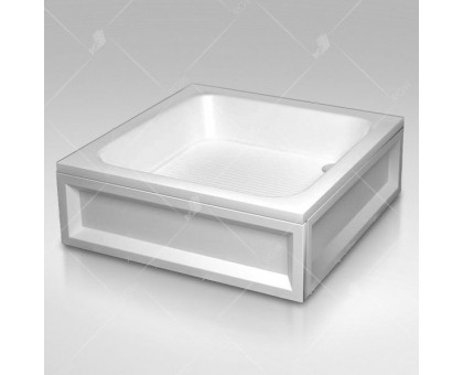 Душевой поддон RGW B/CL-S-A 90x90 см, квадратный, белый