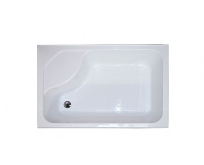 Душевой уголок Royal Bath RB 8100BP-T 100х80 см, с прозрачными стеклами, левосторонний