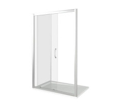 Душевое ограждение Good Door LATTE WTW-140-C-WE 140 см