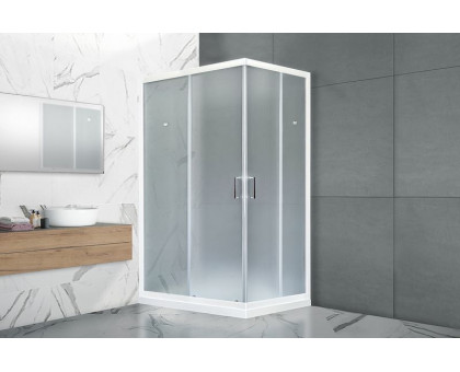 Душевой уголок Royal Bath RB HPD-С 120х80 см, с матовыми стеклами